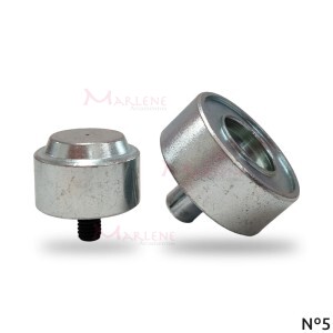 Matriz para ilhós nº5 com garra para aplicação em balancim