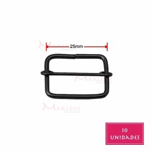  Regulador com passante 25mm grafite 10 unidades