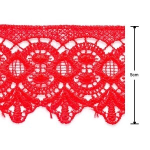 Renda guipir bico CHL-162-50 13,70m