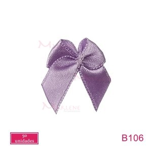 Laço de cetim comum  nº1 com 50 unidades 10mm