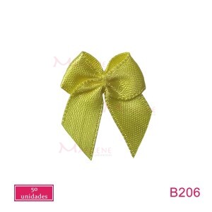 Laço de cetim comum  nº1 com 50 unidades 10mm