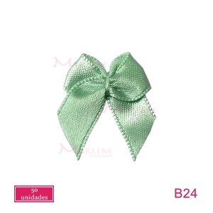 Laço de cetim comum  nº1 com 50 unidades 10mm