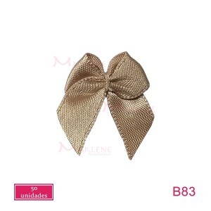 Laço de cetim comum  nº1 com 50 unidades 10mm