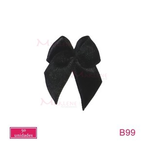 Laço de cetim comum  nº1 com 50 unidades 10mm