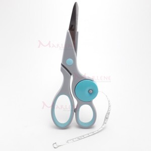 Tesoura com fita métrica 8'' lanmax