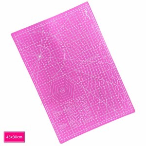Base de corte 45x30cm rosa TWJY dupla face A3