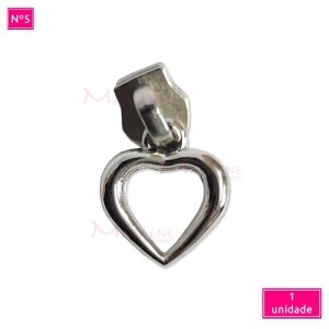 Cursor nº5 coração vazado artesanal unidade