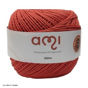 Linha Ami para amigurumi 250m 130g