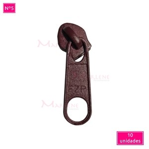 Cursor nº5 comum  com 10 unidades colorido metal