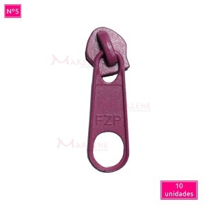 Cursor nº5 comum  com 10 unidades colorido metal