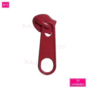 Cursor nº5 comum  com 10 unidades colorido metal