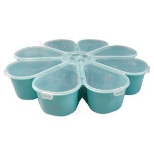 Estojo margarida tiffany com 8 divisórias