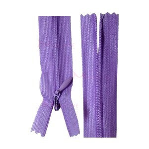 Zíper de nylon invisível 20cm unidade