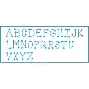 Stencil STG 42X17cm Litoarte