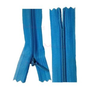 Zíper de nylon invisível 40cm unidade