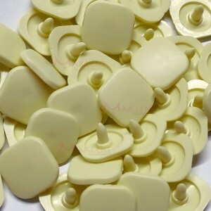 Botão de pressão Ritas 15mm quadrado com 50 unidades