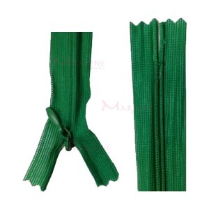 Zíper de nylon invisível 40cm unidade