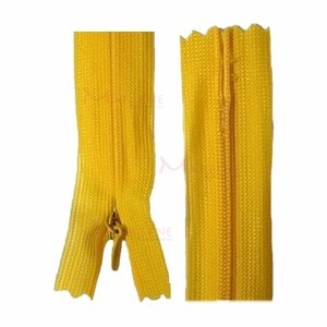 Zíper de nylon invisível 60cm unidade