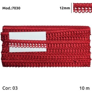 Passamanaria São José 7030 de 12mm com 10m