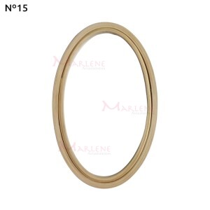 Bastidor de madeira nº15 oval