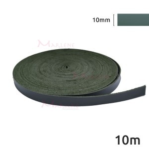 Tira de couro sintético 10mm rolo com 10m