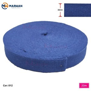 Cadarço de algodão 30mm Marwan com 20m na peça