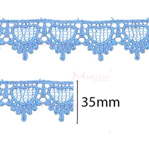 Renda guipir bico CHL-590-35 R 13,70M