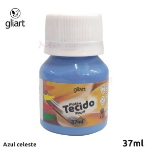 Tinta pinta tecido Gliart com 37ml