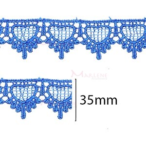 Renda guipir bico CHL-590-35 R 13,70M