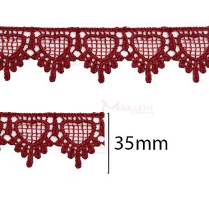 Renda guipir bico CHL-590-35 R 13,70M