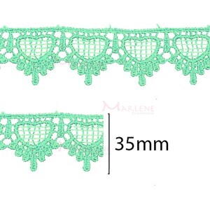 Renda guipir bico CHL-590-35 R 13,70M