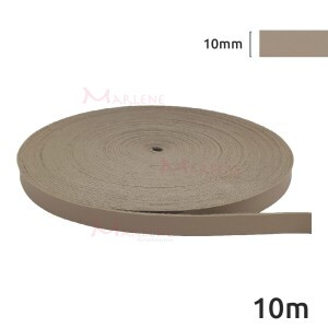 Tira de couro sintético 10mm rolo com 10m