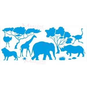 Stencil STG 42X17cm Litoarte