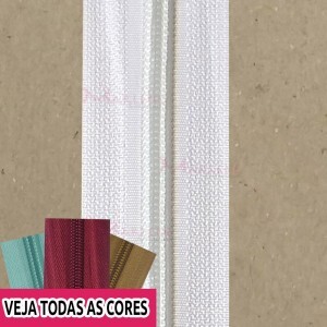 Zíper de metro nº5 com 10 metros em nylon e poliéster
