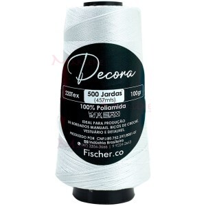 Fio Decora Fischer tex.220 com 457m para bordado a mão