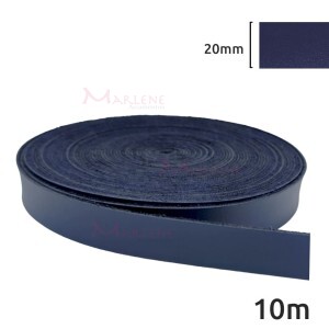 Tira de couro sintético 20mm rolo com 10m