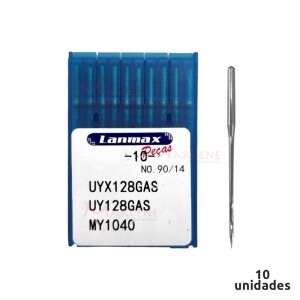 Agulha para máquina galoneira nº14 (90/14) com 10 unidades