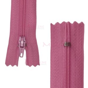 Zíper de nylon fino 15cm unidade