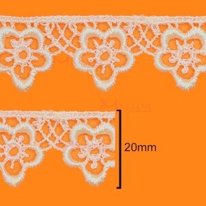 Renda guipir flor CHL-615-20 13,70m
