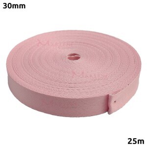 Alça chic 30mm peça com 25 metros em poliéster