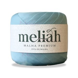Fita de malha premium Meliah azul michigan 240g/80m
